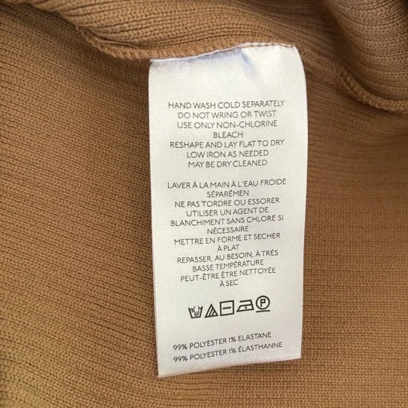 NWT By Anthropologie Mock-Neck Mini Dress XL - Picture 14 of 14